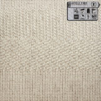 Ύφασμα ρολοκουρτίνας φυσικό με ρίγες εκρού