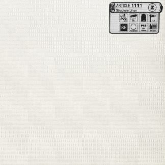 Ύφασμα ρολοκουρτίνας φυσικό με ρίγες λευκό