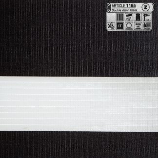 Ύφασμα διπλής ρολοκουρτίνας μαύρο