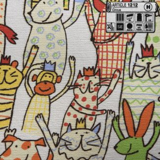 Ύφασμα ρολοκουρτίνας συσκότισης παιδικό Circus