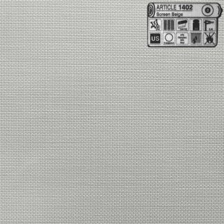 Ύφασμα Ρολοκουρτίνας Διάτρητο Screen Beige