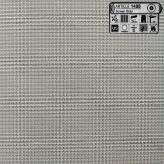 Ύφασμα Ρολοκουρτίνας Διάτρητο Screen Gray
