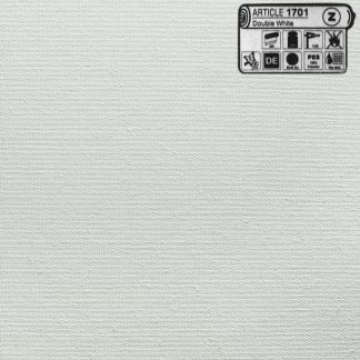 Ύφασμα Ρολοκουρτίνας Συσκότισης Double White Black Out