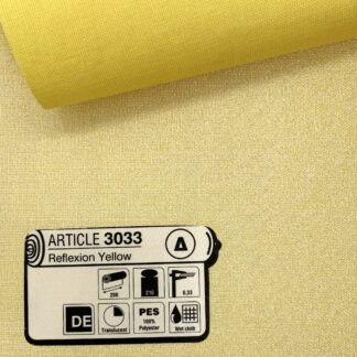 Ύφασμα ρολοκουρτίνας κίτρινο ανακλαστικό