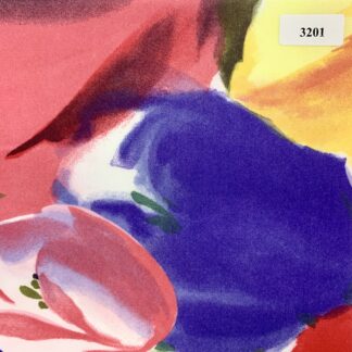 Ύφασμα Ρολοκουρτίνας Vintage Intense Flowers